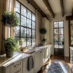 25 Amazing Farmhouse Window Design Ideas | Country style kitchen .