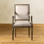 Vintage French Square Armchair - Dining Chair Collection - Furnitu