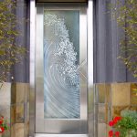 Entry Door - Beach Style - Entry - San Diego - by Cast Glass .