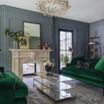 Emerald green sofas | Living room green, Living room grey, Living .