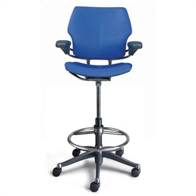 Humanscale Freedom Ergonomic Drafting Leather High Office Cha