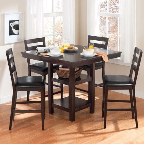 High Top Dining Table Chairs Kitchen Dining Cherry Wood High Top .