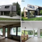 BEFORE and AFTER - The Renovation And Extension Of A Flemish Vil