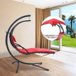 Shop Finether Hanging Chaise Lounge Chair Outdoor Indoor Hammock .