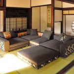 Japanese style living room ideas with modern couch set | Decolover .