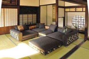 Japanese Couch in 2020 | Asian living rooms, Japanese living rooms .