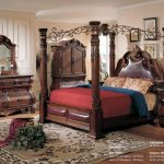 Luuxry Canopy King Bedroom Set,Wood, Hand Carving, Antique(id .