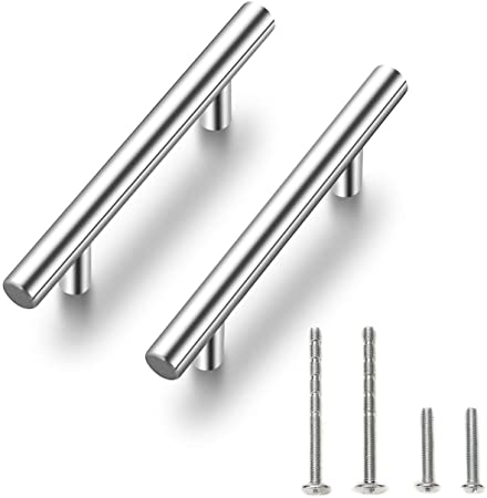 15 Pack 6 inch Cabinet Pulls Brushed Nickel Stainless Steel .
