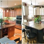Painted Cabinets Nashville TN Before and After Phot