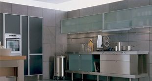 Kitchen-Wall-Cabinets-With-Glass-Sliding-Doors | Kitchen cabinets .