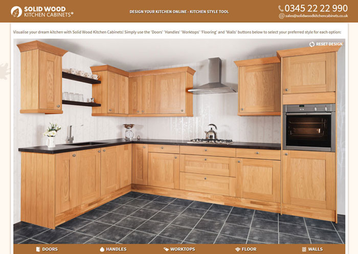 Solid Wood & Solid Oak Kitchen Cabinets from Solid Oak Kitchen .