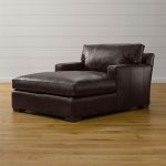 Axis II Leather Chaise Lounge + Reviews | Crate and Barr