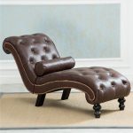 Classic Leather Chaise Lounge Sofa With Pillow Furniture Modern .