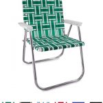 Amazon.com: Lawn Chair USA Aluminum Webbed Chair (Classic, Green .