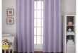 Woven Blackout Curtain Panel Set Lilac (52"x84") - Exclusive Home .