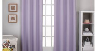 Woven Blackout Curtain Panel Set Lilac (52"x84") - Exclusive Home .