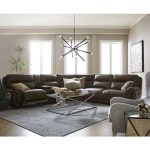 Furniture Summerbridge Leather Sectional Sofa Collection with .