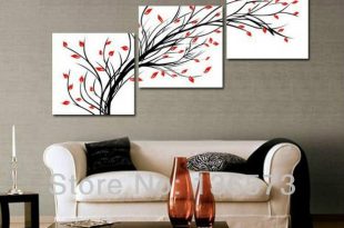 Elegant Living Room Wall Decor Set Best For Handmade Simple .