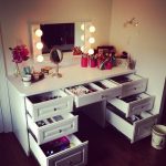 table, make-up, makeup table, furniture, mirror, make-up, home .