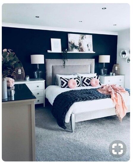 Q u e e n / Pinterest Melonpoppin🌈 | Master bedroom color schemes .