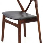 Consigned Danish Mid Century Modern Rosewood Arm Chair circa 1950s .