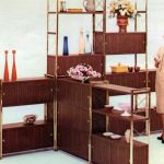 Design-A-Wall modular shelves for the mid-century modern home .
