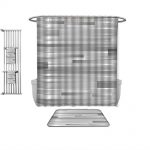 Amazon.com: QINYAN-Home 4 Piece Bath Rug Set-Modern Decor .