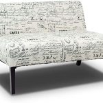 Amazon.com: Giantex Armless Loveseat Sofa Modern Sofa Chair Couch .