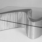 Form Table modern art furniture by California sculptor Bruce Gr