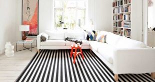 Tip Of The Week: Black and White Striped Rugs | Décor A