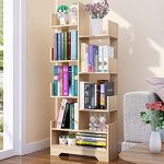 Amazon.com: PUEEPDEE Bookshelf Unique Design 9 Shelf Bookcase .
