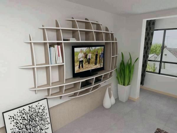 Contemporary Modern Bookshelf Design Shelving Idea Designmint Co .