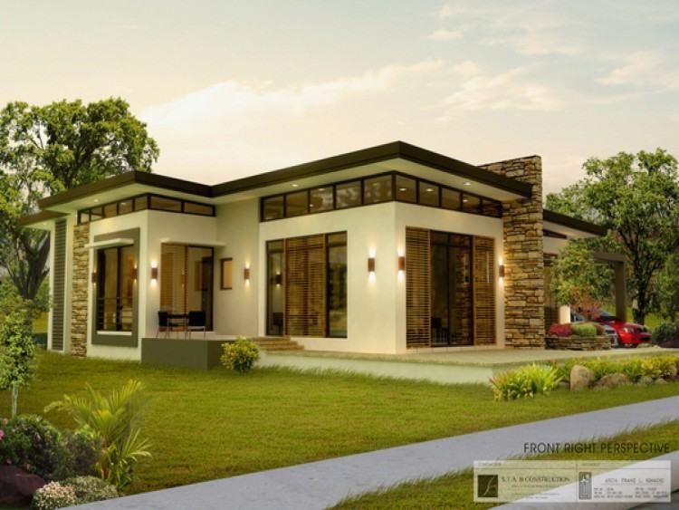 Bungalow Type House Design In The Philippines | Modern bungalow .