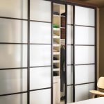 Modern Glass Closet Doors in 2020 | Modern closet doors, Bedroom .