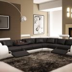 Superb sectional sofas with recliners in Living Room Modern with .