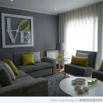 15 Lovely Grey and Green Living Rooms | Living room green, Living .