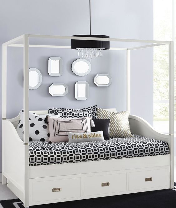 Modern Day Bed With Trundle And Storage