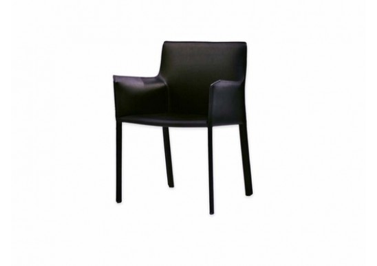 Il Fiore Black Modern Dining Room Arm Chairs | Contemporary Dining .