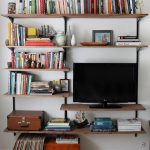 diy mounted shelving | Small space living, Small spaces, Small .