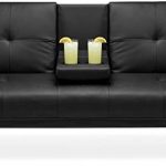 Amazon.com: Best Choice Products Faux Leather Modern Convertible .