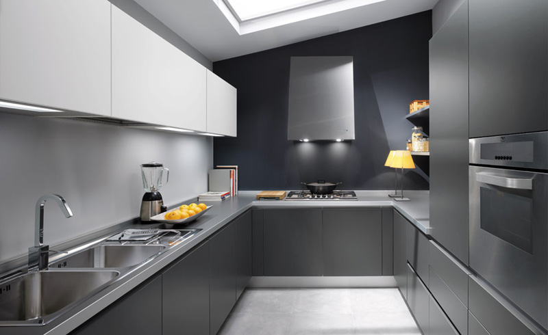 Awesome Modern Grey Kitchen Latest Design Amazing Best Idea On .