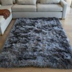 Cozy Shag Rug Modern Soft Solid Pile Area Rug Carpet 8'x10' Feet .