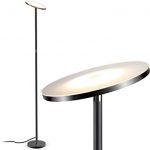 Floor Lamp, LED Floor Lamps for Living Room, Tall Torchiere Floor .
