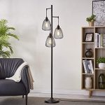 Amazon.com: LeeZM Black Industrial Floor Lamp For Living Room .