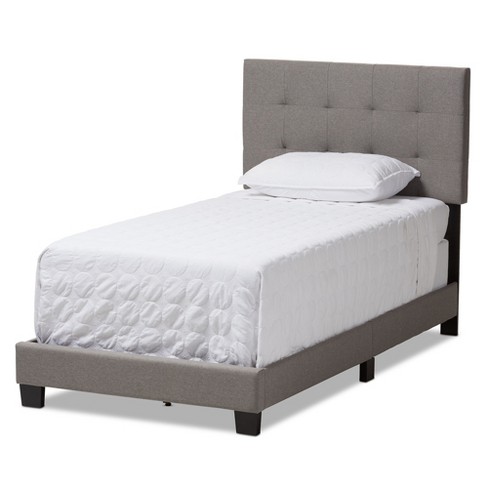 Brookfield Modern And Contemporary Fabric Upholstered Bed - Twin .