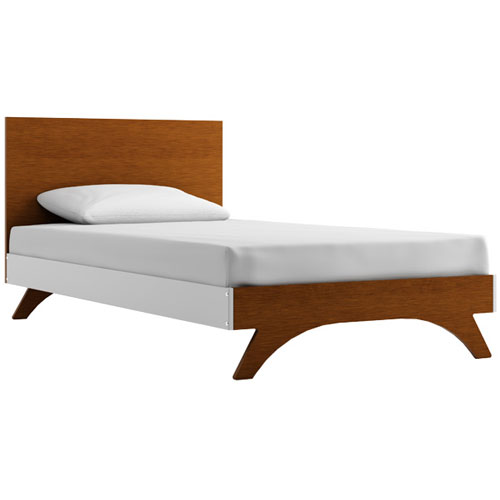 Adorno Modern Twin Bed In Choice Of Finish and Luxury Kid .