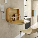 Modern Wall-Mounted Desks | Furniture, Space saving furniture .