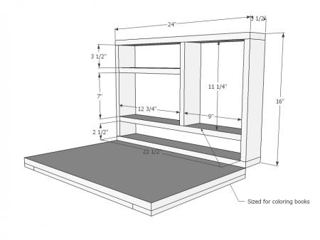Modern Wall Mounted Fold Down Desk Plans - Really Inspiring Desi