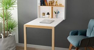 Amazon.com: HOME BI Wall Mounted Table Fold Out Convertible Desk .