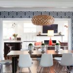 17 Fabulous Dining Room Designs With Modern Wallpap